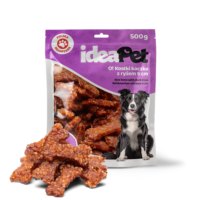ideaPet Entenwürfel mit Reis (5 cm) 500 g