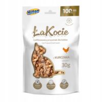 Hilton ŁaKocie Gefriergetrocknetes Hühner-Leckerli für Katzen 30 g
