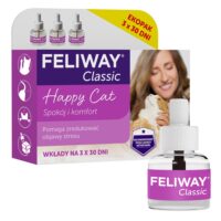 CEVA Feliway Classic 48ml Nachfüllpackung mit Pheromon F3, 3er-Pack