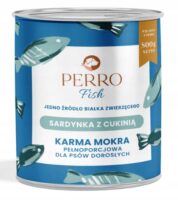 PERRO Sardine mit Zucchini 800 g Monoprotein-Nassfutter für ausgewachsene Hunde