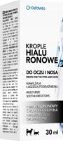 Eurowet HyaluronsĂ€ure Augen- und Nasentropfen 30 ml Feuchtigkeitsspendend fĂŒr Hunde und Katzen