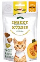 GimCat Chrunchy Snack Insekten & KĂŒrbis Knusprige Katzenleckerlis 50 g