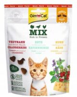 GimCat Knusprige Snacks Knusprige Katzenleckerlis Mix 140 g