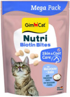GimCat Nutri Biotin Bites mit Mascarpone, 425 g Verspielter Snack