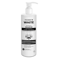 JM SANTE Poliderm Shampoo White 250 ml Shampoo fĂŒr weiĂes und helles Fell fĂŒr Hunde und Katzen
