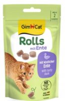 GimCat | Rollen | Leckerlis fĂŒr Katzen - Ente 40 g