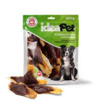 ideaPet Kaninchenohren mit Rindfleisch 500 g
