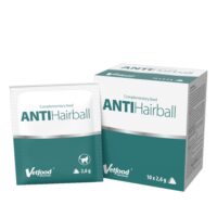 Vetfood Anti Haarballen (10 x 2,6 g) UnterstĂŒtzt die Verdauung und Ausscheidung von Haarballen