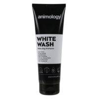 Animology White Wash Hundeshampoo 250 ml Aufhellendes Shampoo für Hunde mit weißem und hellem Fell