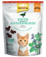 GimCat Knusprige Snacks Ente & Katzenminze 140 g Knusprige Katzenleckerlis