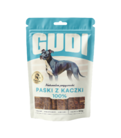GUDI Entenfleischstreifen 500 g, natürliche Hundeleckerlis