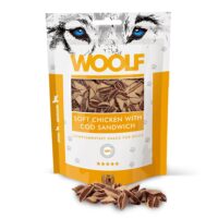 WOOLF Hähnchen & Kabeljau 100 g Hundesnack