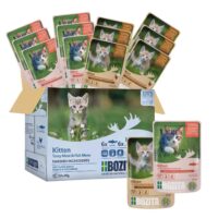 BOZITA Multibox Kitten mit Fleisch und Fisch 12 x 85 g