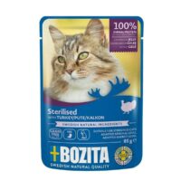 BOZITA Frischebeutel Sterilised Truthahn in Gelee 85 g