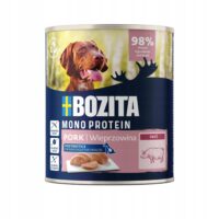 BOZITA Monoprotein-Pastete fĂŒr Hunde Schwein 800 g