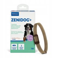 VIRBAC Zenidog Halsband M/L mit beruhigenden Pheromonen fĂŒr mittelgroĂe und groĂe Hunde (10â50 kg) †67 cm