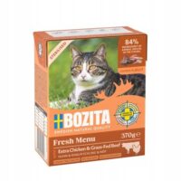 BOZITA FleischstĂŒckchen in Gelee mit extra Huhn und Rind 370 g