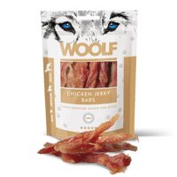 WOOLF Hähnchen-Jerky-Streifen 100 g Hundesnack