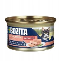 BOZITA Mousse mit Lachs 85 g Nassfutter für Katzen