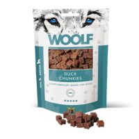 WOOLF Enten-Chunkies 100 g Hundesnack
