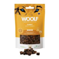 WOOLF Kaninchen-Würfel 100 g Hundesnack