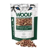 WOOLF Hundesnack Lamm & Kabeljau-Dreiecke 100 g