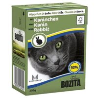 BOZITA Stückchen in Soße mit Kaninchen 370 g