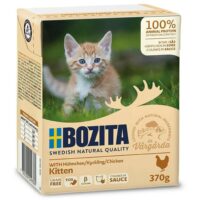 BOZITA mit Huhn für Kätzchen – Stückchen in Soße (Karton) 370 g