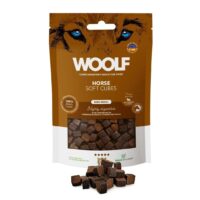 WOOLF Pferdefleisch-Würfel 100 g Hundesnack