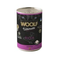 WOOLF Ultimate Nassfutter: Ente & Kokosöl 400 g