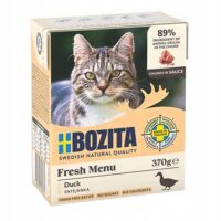 BOZITA Cat Ente in Soße 370 g Nassfutter für Katzen