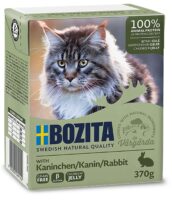 BOZITA Feline StĂŒckchen in Gelee mit Kaninchen 370 g