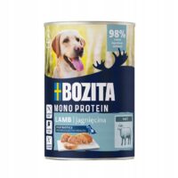 BOZITA Mono Protein Lamm 400 g Hundefutter mit Postbiotika (Dose)