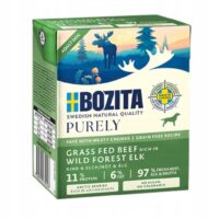 BOZITA Purely Elch 370 g Nassfutter fĂŒr Hunde